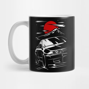 Nissan Skyline R32 Haruna Front 1989 Mug